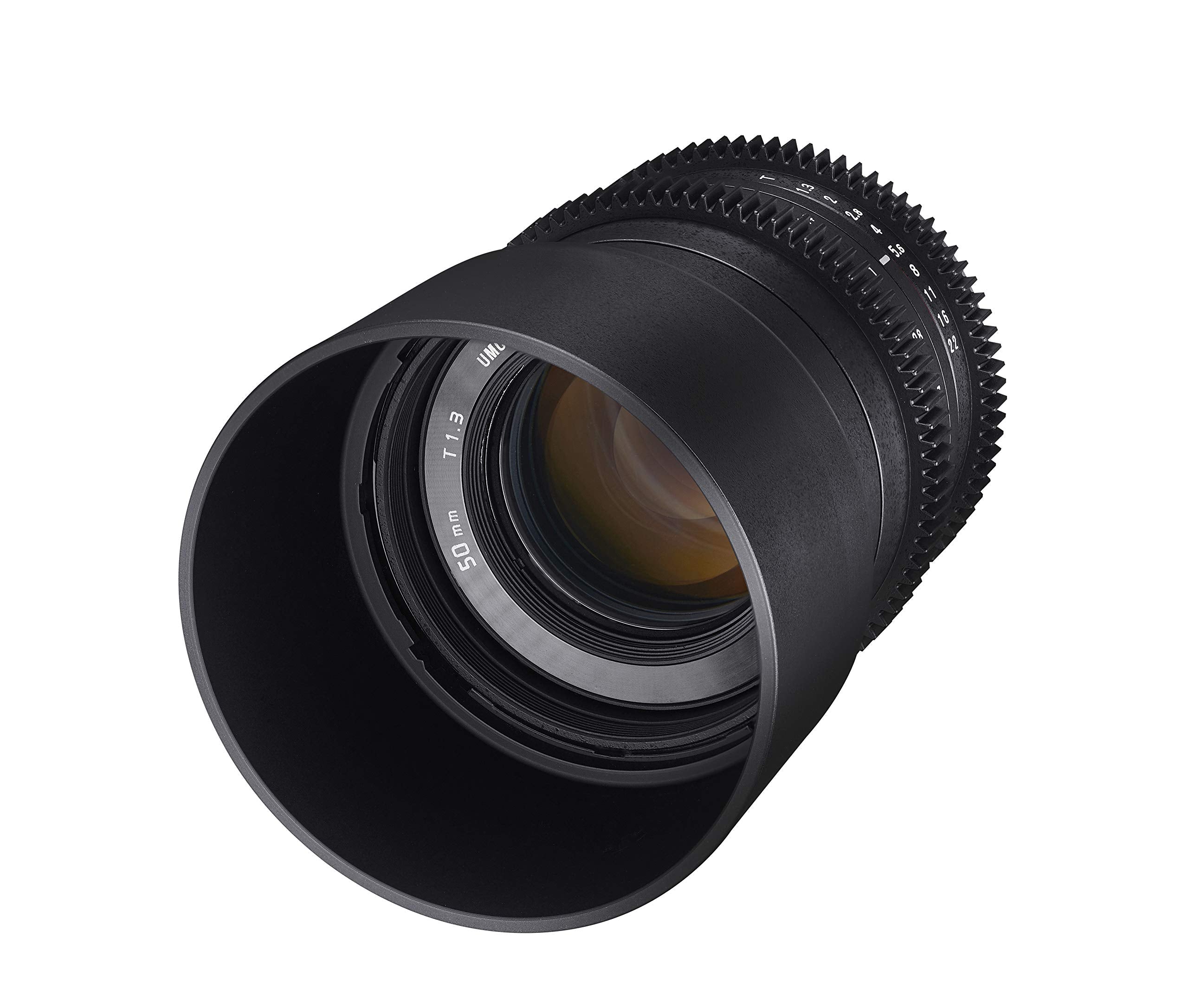 Rokinon CV50M-E 50mm T1.3 Compact High Speed Cine Lens for Sony E-Mount