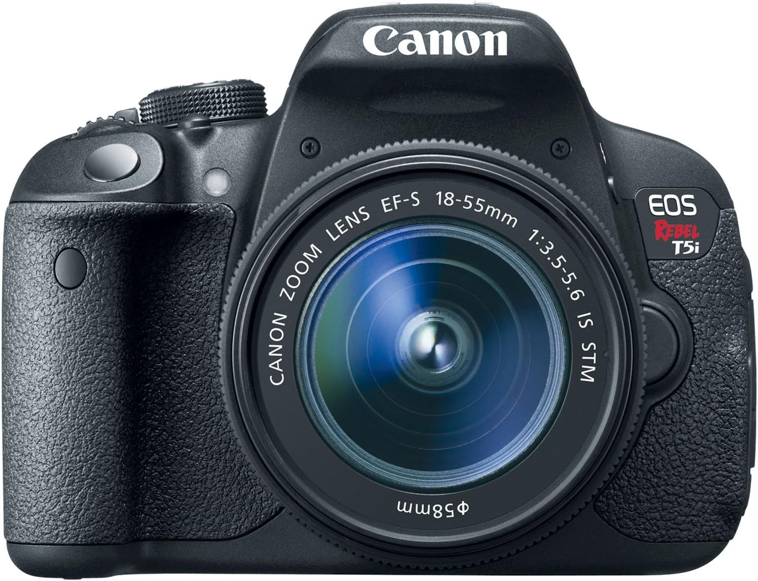 Canon EOS Rebel T5i 18.0 MP CMOS Digital SLR with 18-55mm EF-S is STM Lens