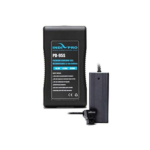 Indipro IndiPRO Compact 95Wh V-Mount Li-Ion Battery with Pro Battery Charger Kit