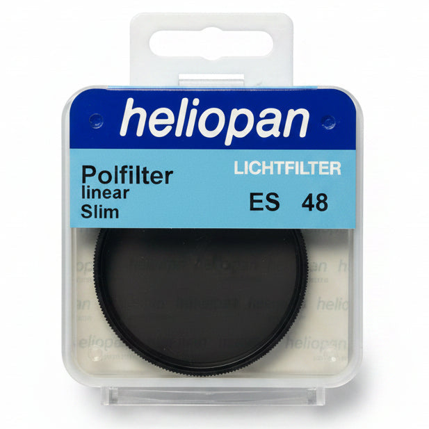 Heliopan 48mm Linear Polarizer Filter SLIM VERSION NO FRONT THREAD