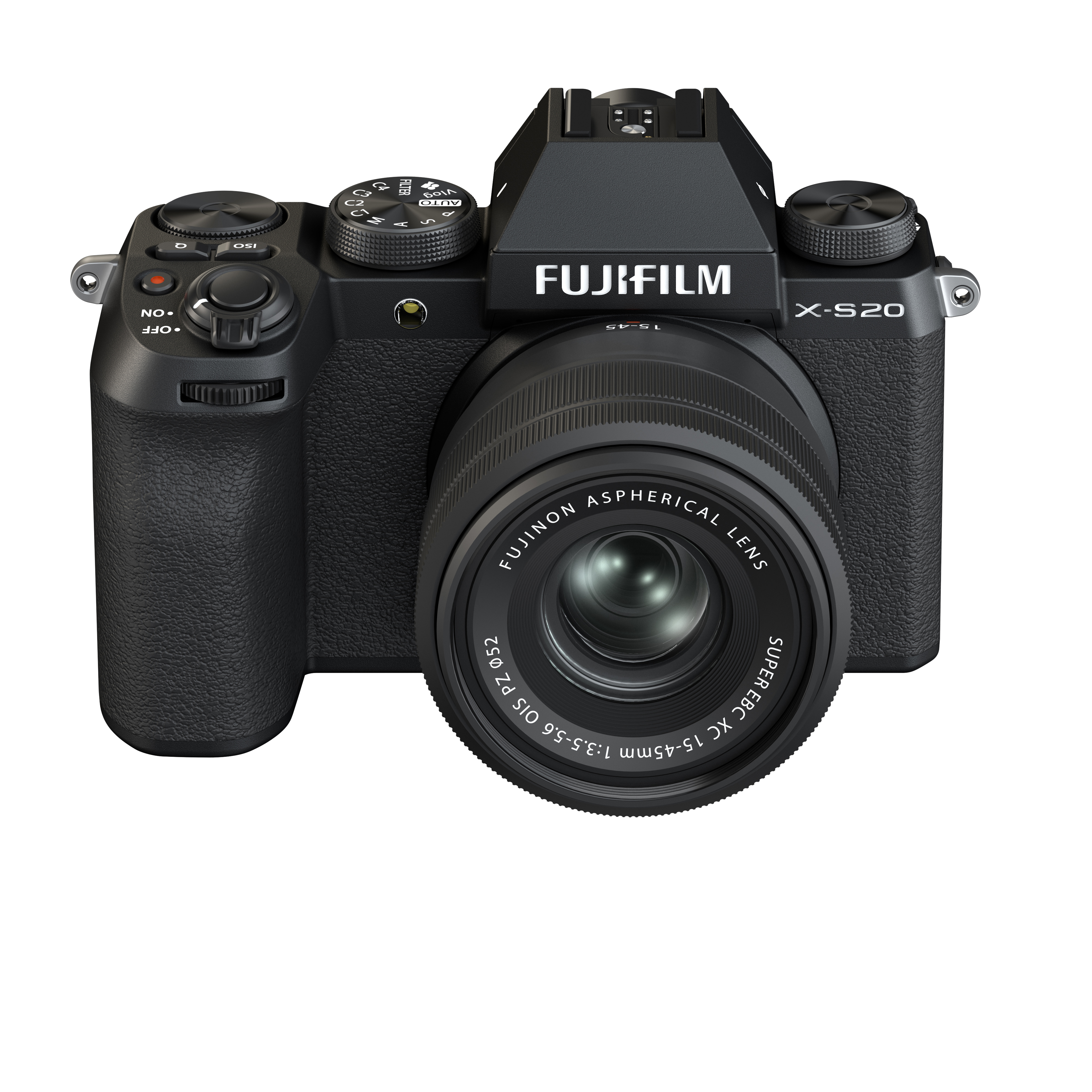 Fujifilm X-S20 Mirrorless Camera with 15-45mm Lens (Black)