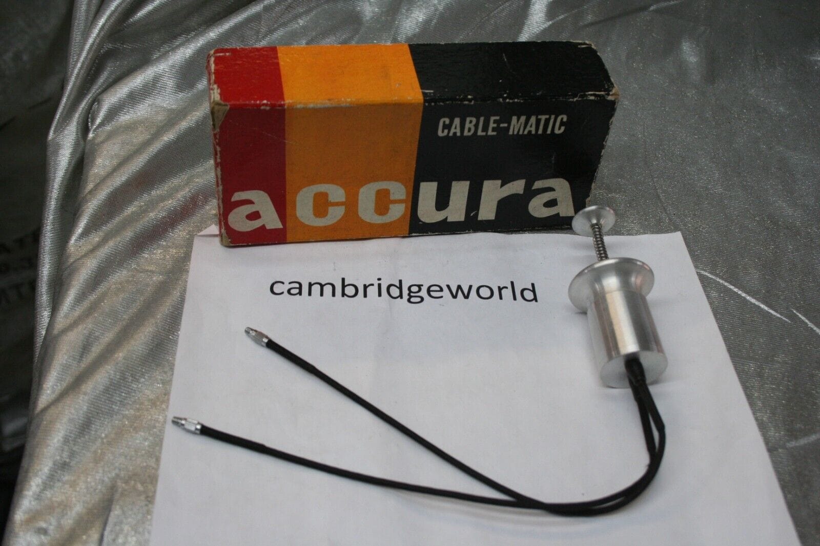 Accura Cameras & Photo:Camera, Drone & Photo Accessories:Remotes & Shutter Releases ACCURA double cable release NEW OLD STOCK MADE in JAPAN in the ORIGINAL FACTORY
