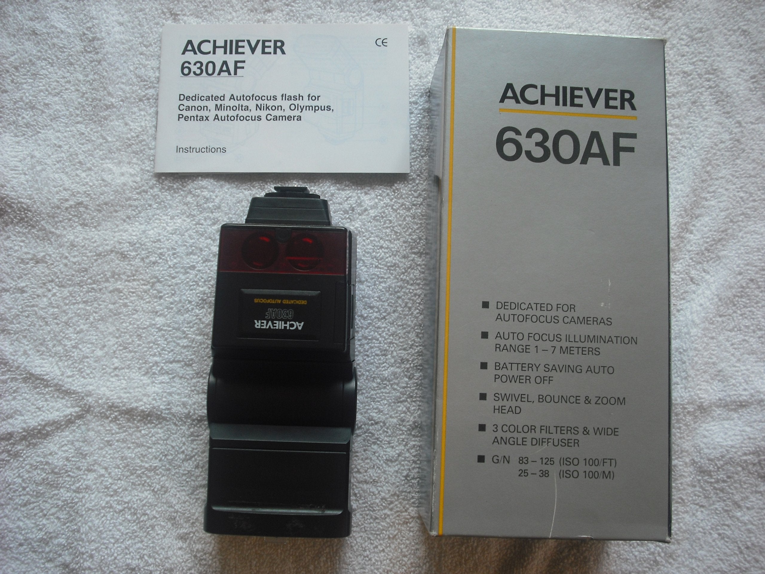 Achiever Achiever 630AF Dedicated Flash for Nikon AF Cameras