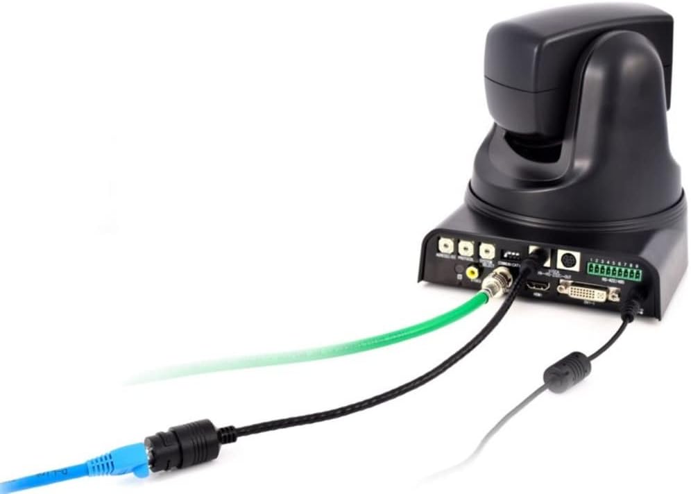 Aida Imaging AIDA CBL-RJ45 RS-232c Mini Din to RJ45 Gender Changer Cable