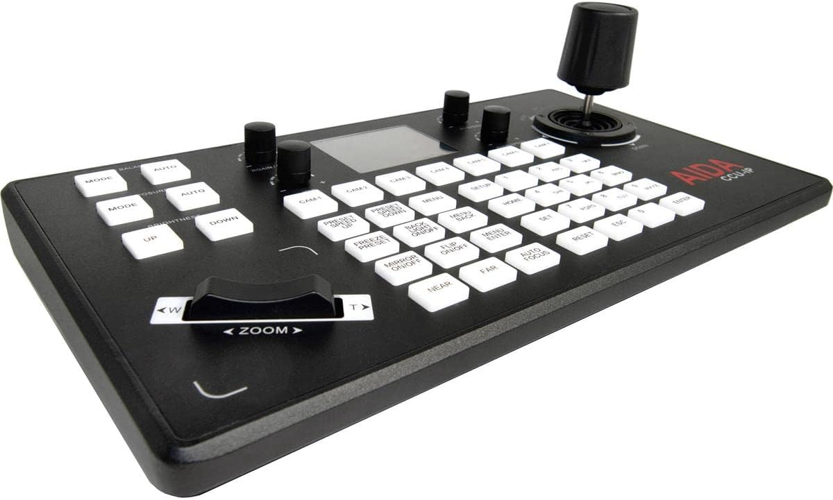 Aida Imaging Aida CCU-IP VISCA Serial & IP PTZ Camera Joystick Controller