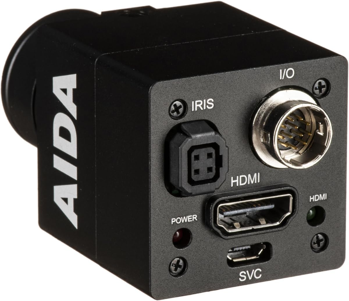 Aida Imaging AIDA HD-100A Compact Full HD HDMI POV Camera with TRS Stereo Audio Input, Multi HD Format