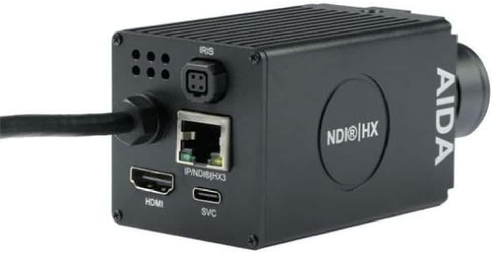 Aida Imaging AIDA HD-NDI3-120 FHD NDI HX3/IP/SRT/HDMI PoE POV Camera