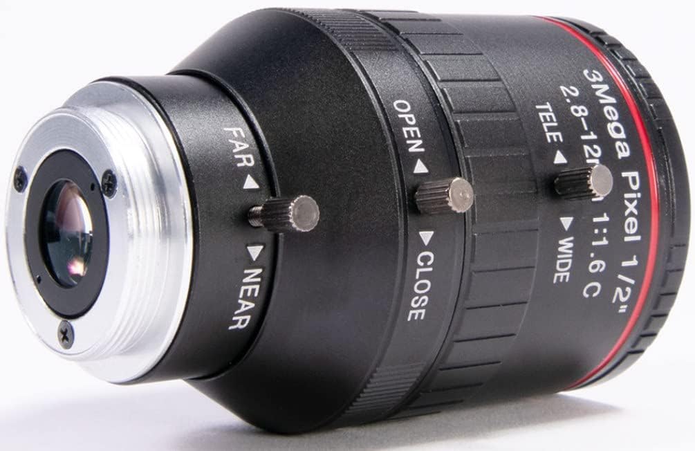 Aida Imaging AIDA Imaging CS-Mount 2.8-12mm Varifocal 3 Megapixel Lens