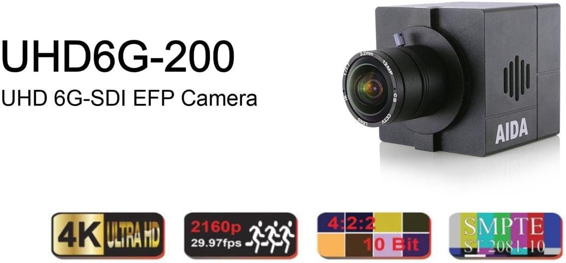 Aida Imaging AIDA Imaging UHD6G-200 4K POV Professional EFP Camera