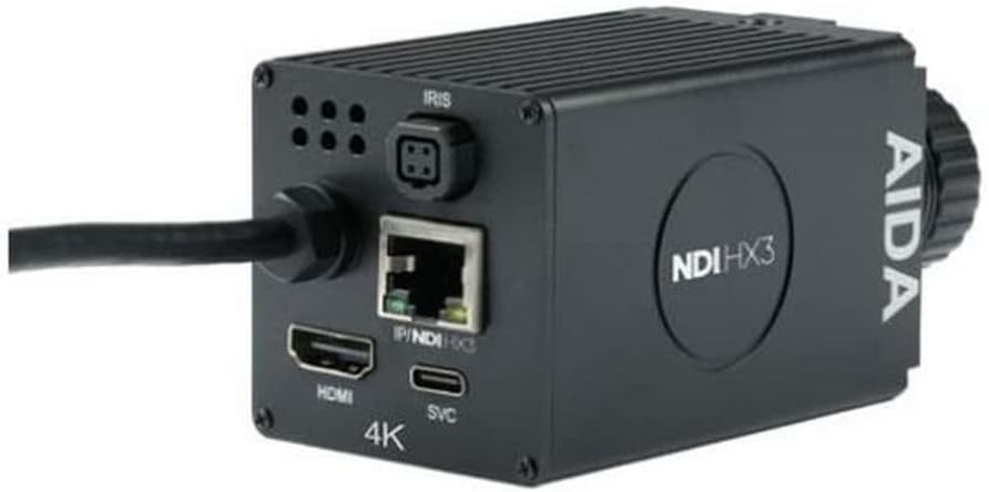 Aida Imaging AIDA UHD-NDI3-300 4K Ultra HD NDI|HX3 POV Camera