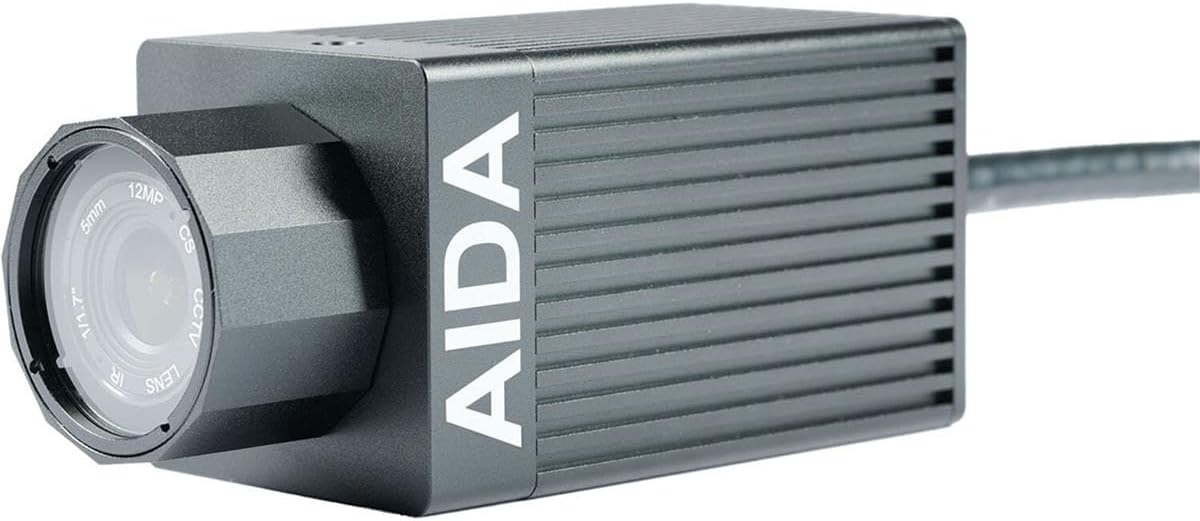 Aida Imaging AIDA UHD-NDI3-IP67 4K UHD NDI|HX3 IP67 Weatherproof POV Camera with 5mm 12MP Lens, Black