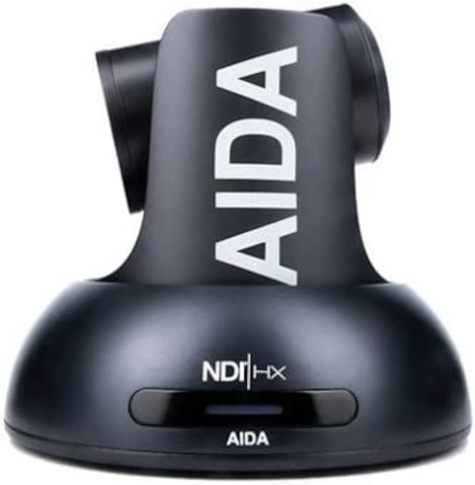 Aida Imaging PTZ-NDI-X18B Broadcast NDI|HX FHD NDI/IP/HDMI 18X Zoom PTZ Camera (Black)
