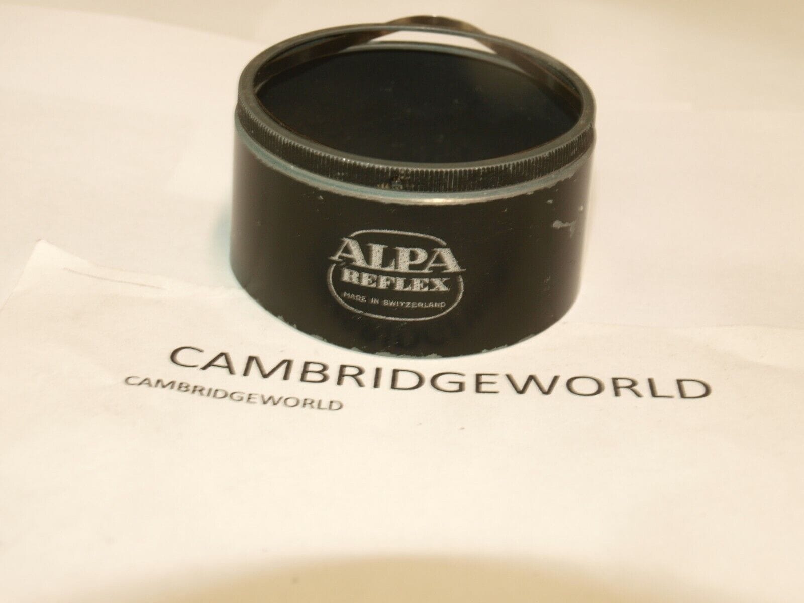 Alpa Cameras & Photo:Lenses & Filters:Filters Alpa reflex METAL  LENS SHADE LENS HOOD 32mmX51mm ORIGINAL GENUINE ALPA BRAND