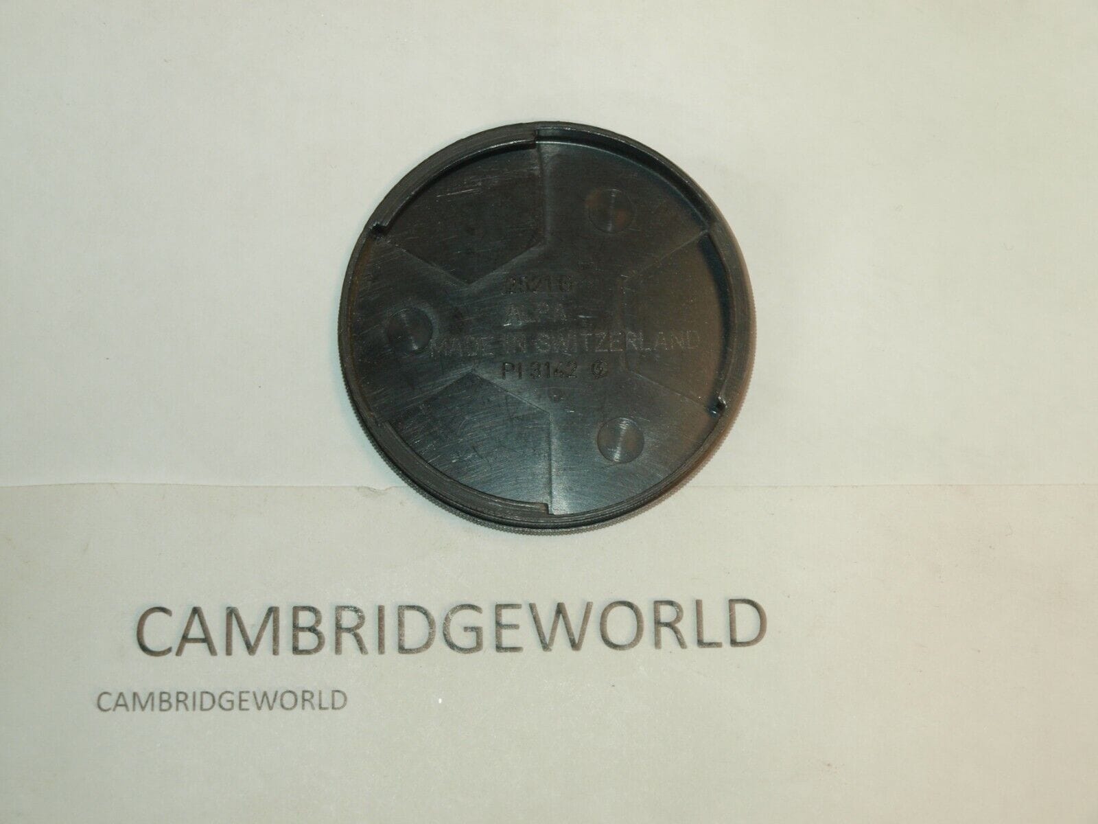 Alpa Cameras & Photo:Lenses & Filters:Lens Caps Alpa Rear Genuine Original Rear Lens Cap CAT.No 2521G Made in Switzerland PI3142