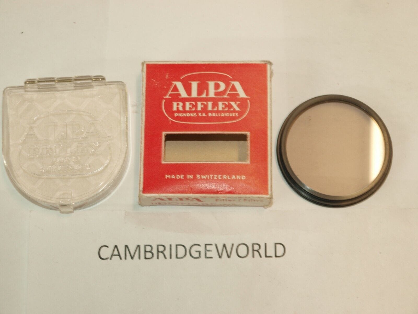 Alpa Cameras & Photo:Lenses & Filters:Lens Caps Alpa Reflex DOBABE 8 filter in original boxes  NEW old stock