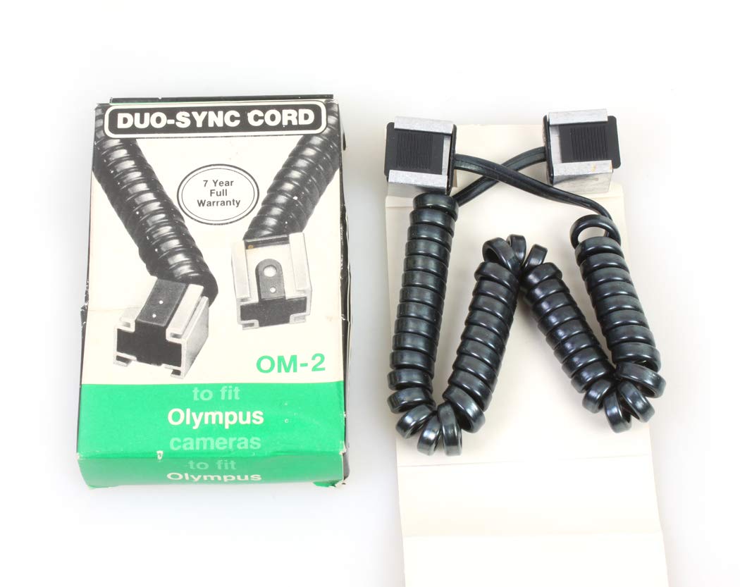 Altrex ALTREX DUO-SYNC CORD FOR OM-2 COILED HOT SHOE TO HOT SHOE NEW IN BOX