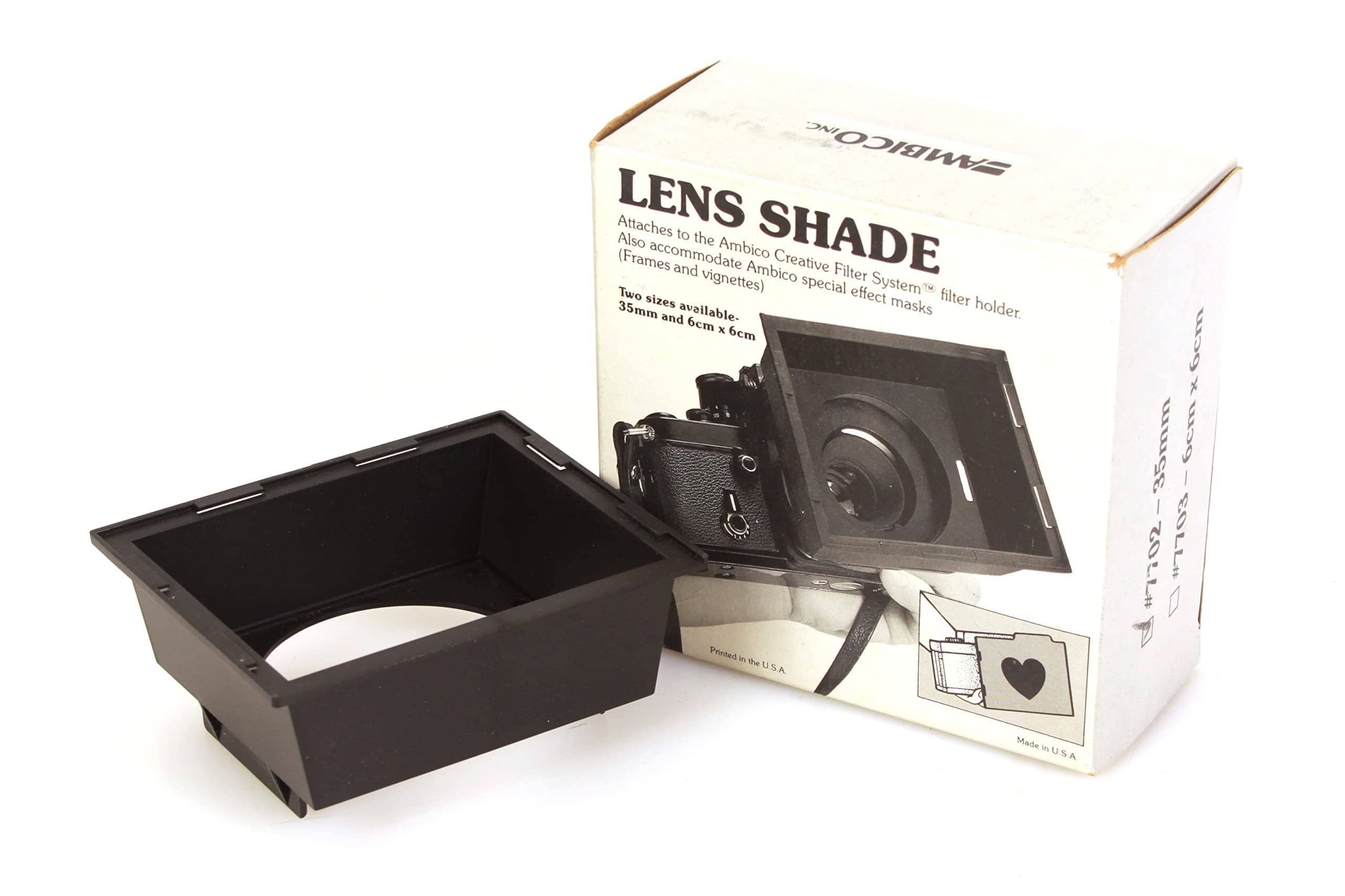 Ambico Ambico 7702 Lens Shade Hood for 35mm in Box