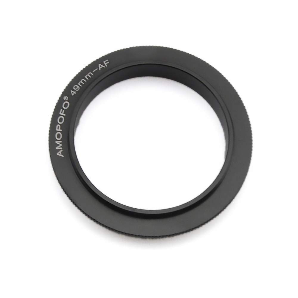 Amopofo 49mm to AF Reverse Adapter Ring 55mm Filter Thread Reverse Adapter Ring &for Nikon D7500 D7100 D7000 D5600 D5200 D5300,Compatible with All 55mm Nikon Camera Lenses Detail Information