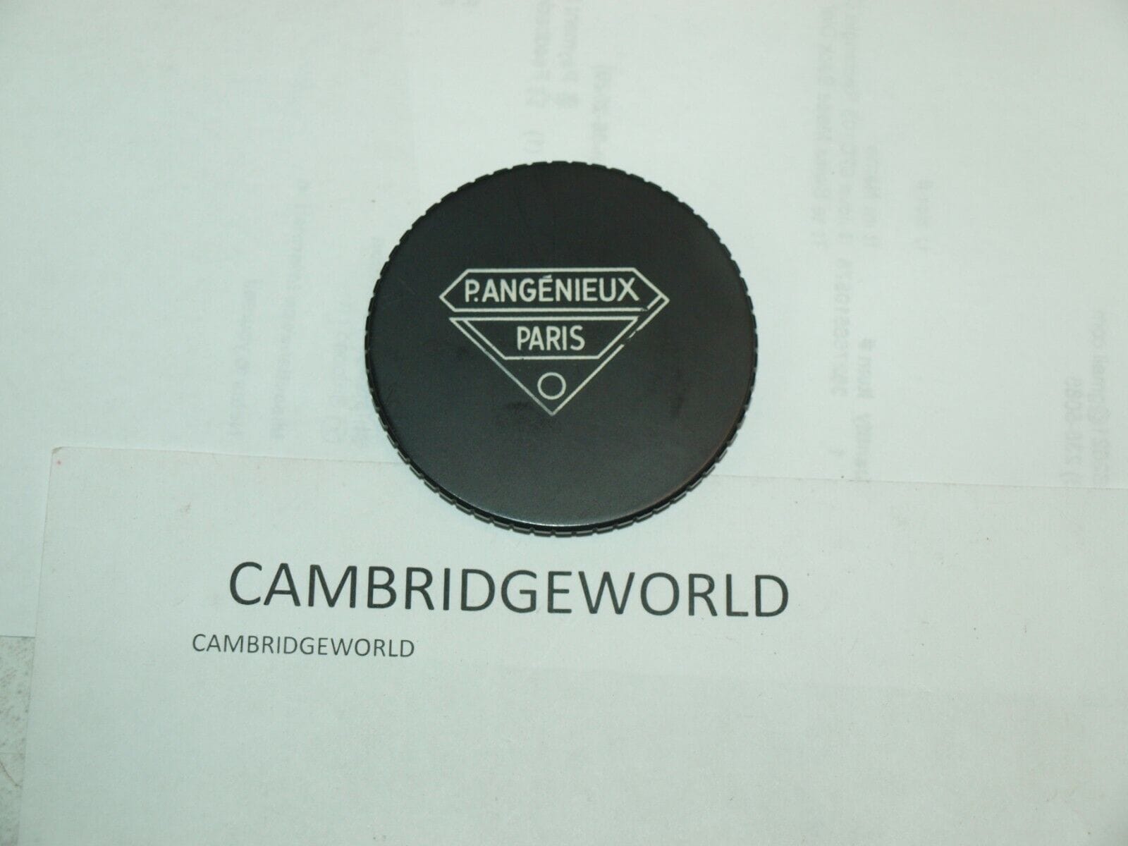 Angenieux Cameras & Photo:Lenses & Filters:Lens Caps P. ANGENIEUX SCREW in METAL LENS CAP GENUINE ORIGINAL MADE in FRANCE