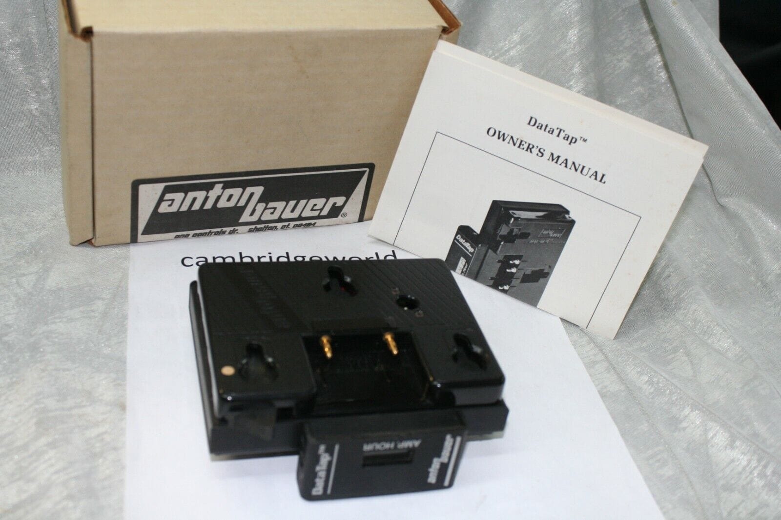 Anton/Bauer Cameras & Photo:Camera, Drone & Photo Accessories:Cables & Adapters ANTON BAUER DATA TAP AMP HOUR METER 8175-5130 NEW in BOX