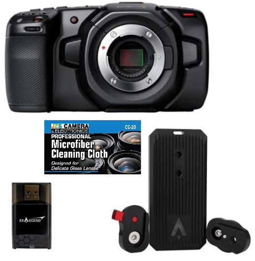 Blackmagic Design Blackmagic Design Pocket Cinema Camera 4K and 1TB SSD with Card Reader Bundle