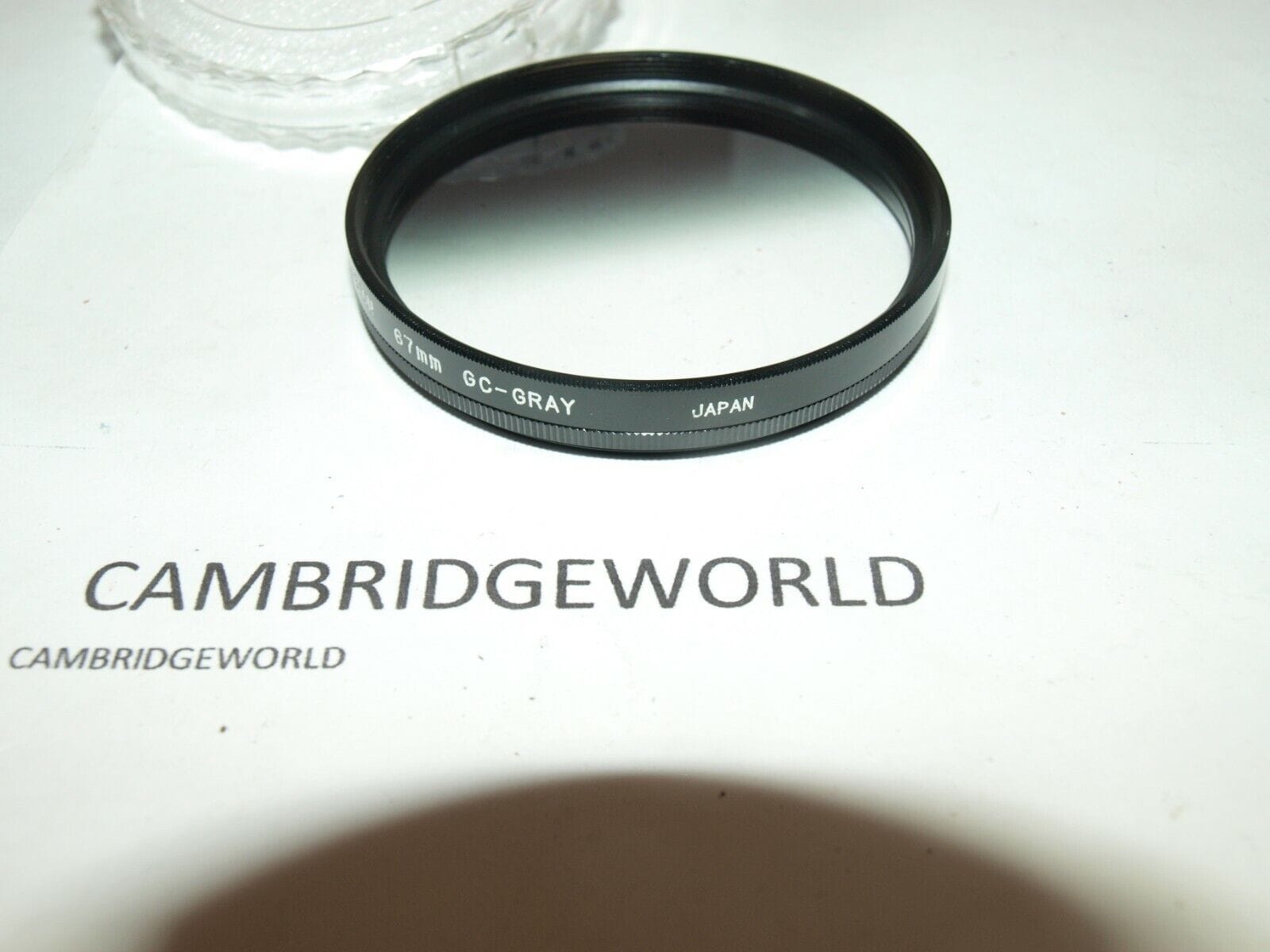 Bower Cameras & Photo:Lenses & Filters:Filters 67mm GRADUATED GRAY ROTATING  HIGH QUALITY SCREW in FILTER CAMBRON MADE in JAPAN