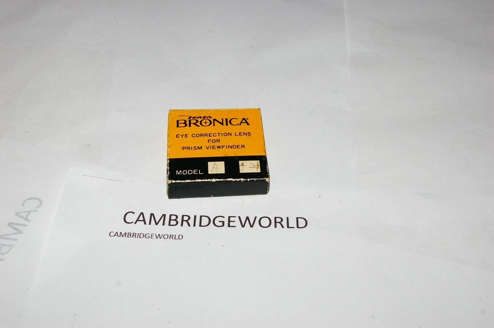 Bronica Cameras & Photo:Camera, Drone & Photo Accessories:Other Camera & Photo Accs ZENZA BRONICA EYE CORRECTION LENS NEW OLD STOCK +2 LENS for PRISM A in BOX