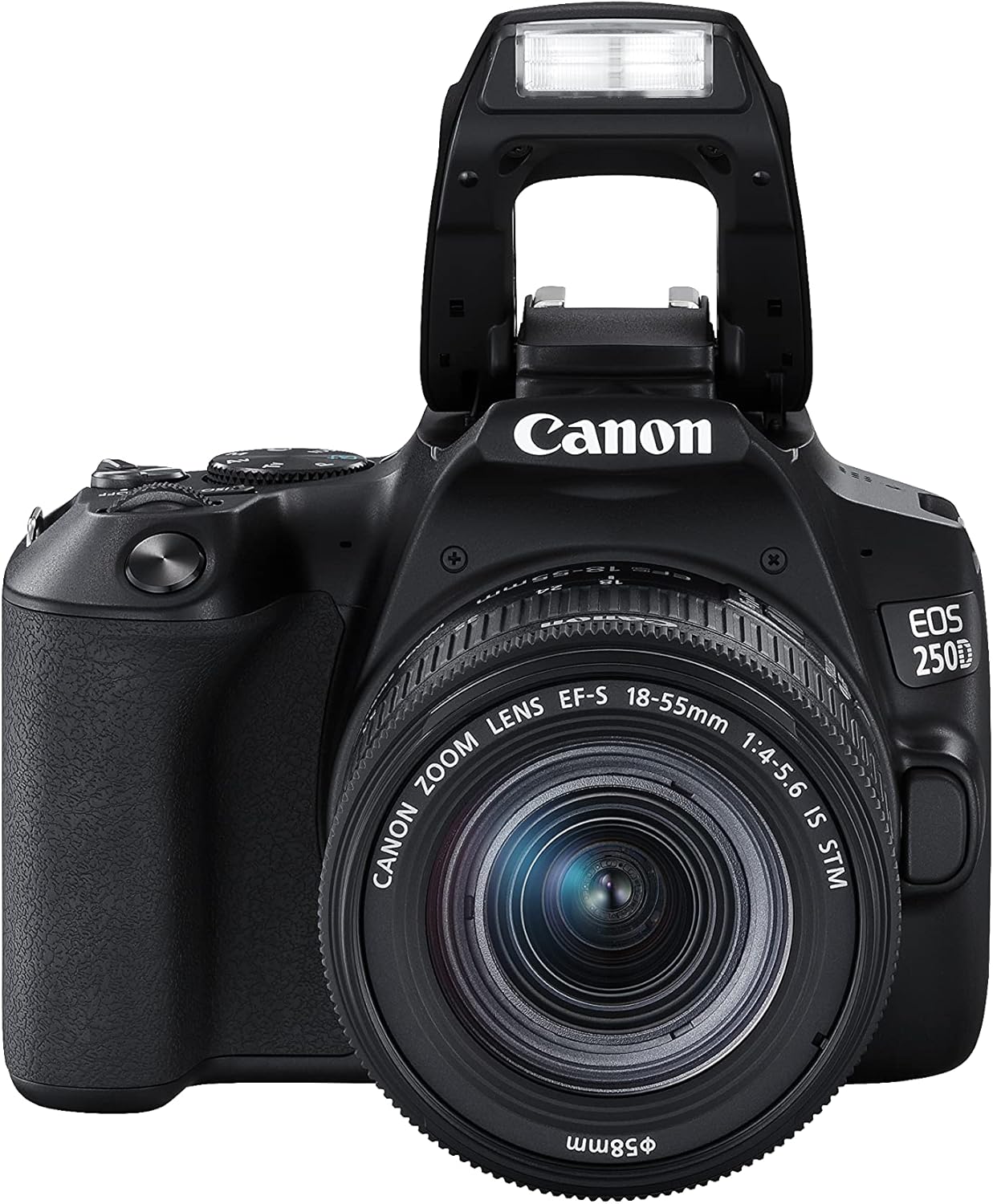Canon Cameras & Photo:Digital Cameras Canon EOS 250D (Rebel SL3) ‎EF-S 18-55mm F4-5.6 IS STM Lens (Black)(Direct Import)