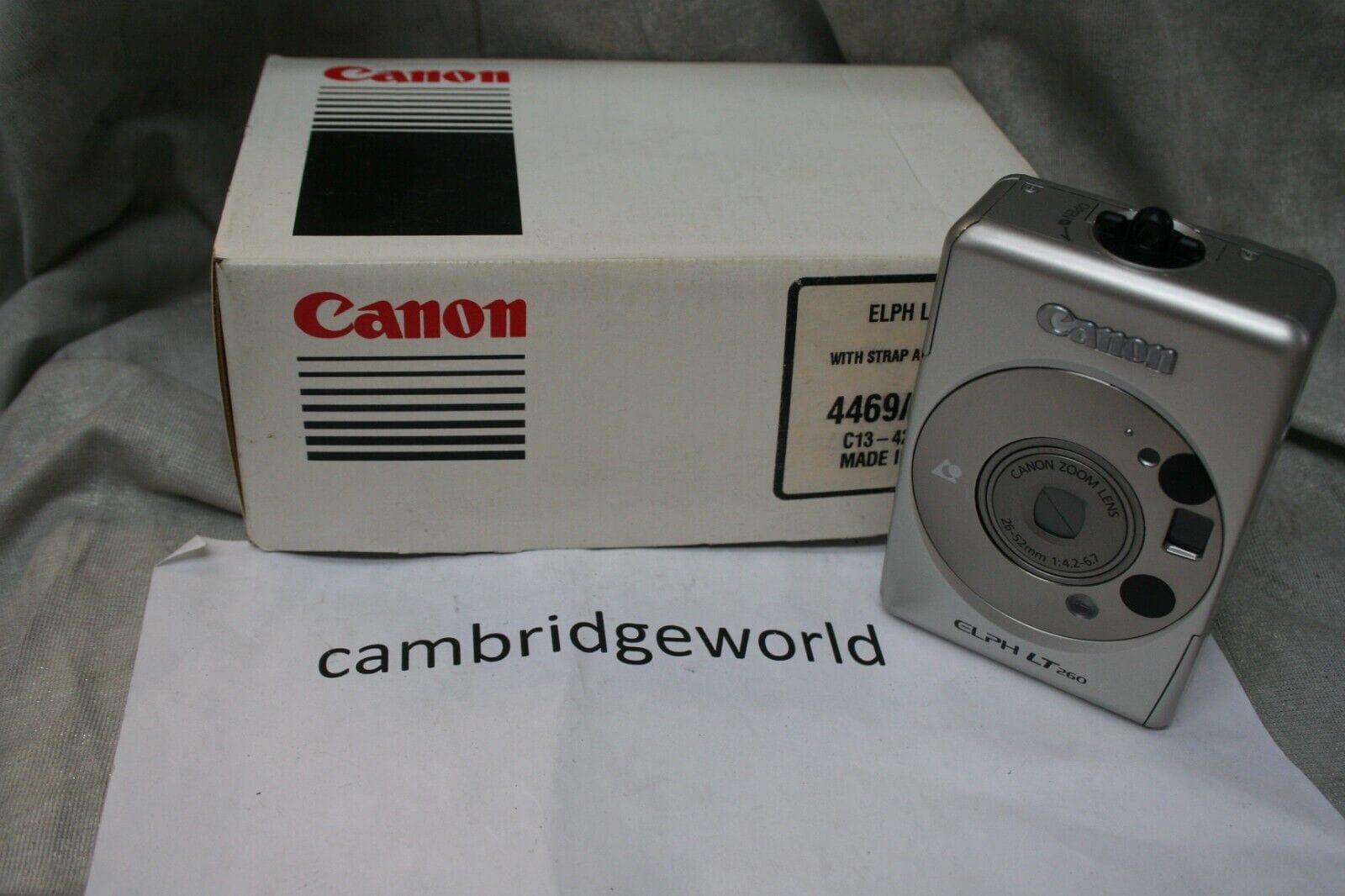 Canon Cameras & Photo:Film Photography:Film Cameras Canon ELPH LT 260 APS Film Camera CANON FACTORY REFURBISHED jn a CANON BOX