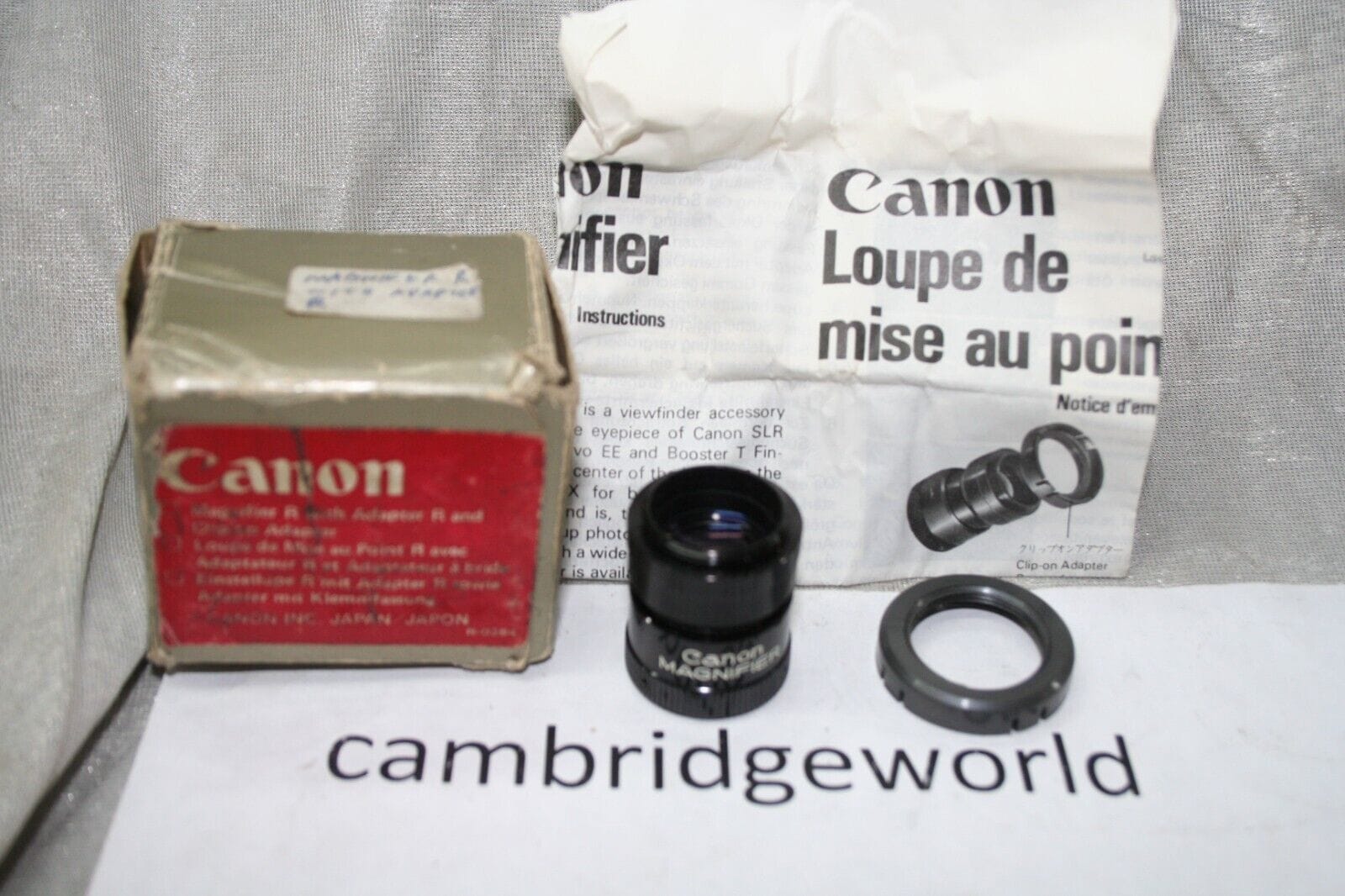 Canon Cameras & Photo:Lenses & Filters:Lens Caps Canon Microphoto Hood  L39 Camera Microscope GENUINE CANON BRAND NEW OLD STOCK