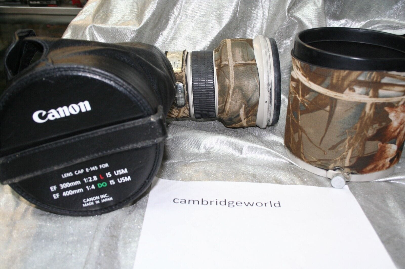 Canon Cameras & Photo:Lenses & Filters:Lenses Canon EF 400mm F4.0 DO IS USM Super Telephoto Lens for Canon EOS Cameras W/HOOD