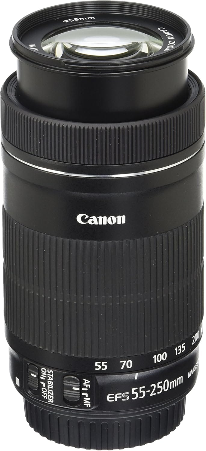 Canon Cameras & Photo:Lenses & Filters:Lenses Canon EF-S 55–250mm f/4–5.6 IS STM Lens