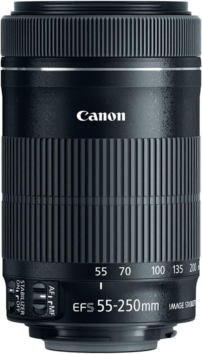 Canon Cameras & Photo:Lenses & Filters:Lenses Canon EF-S 55–250mm f/4–5.6 IS STM Lens