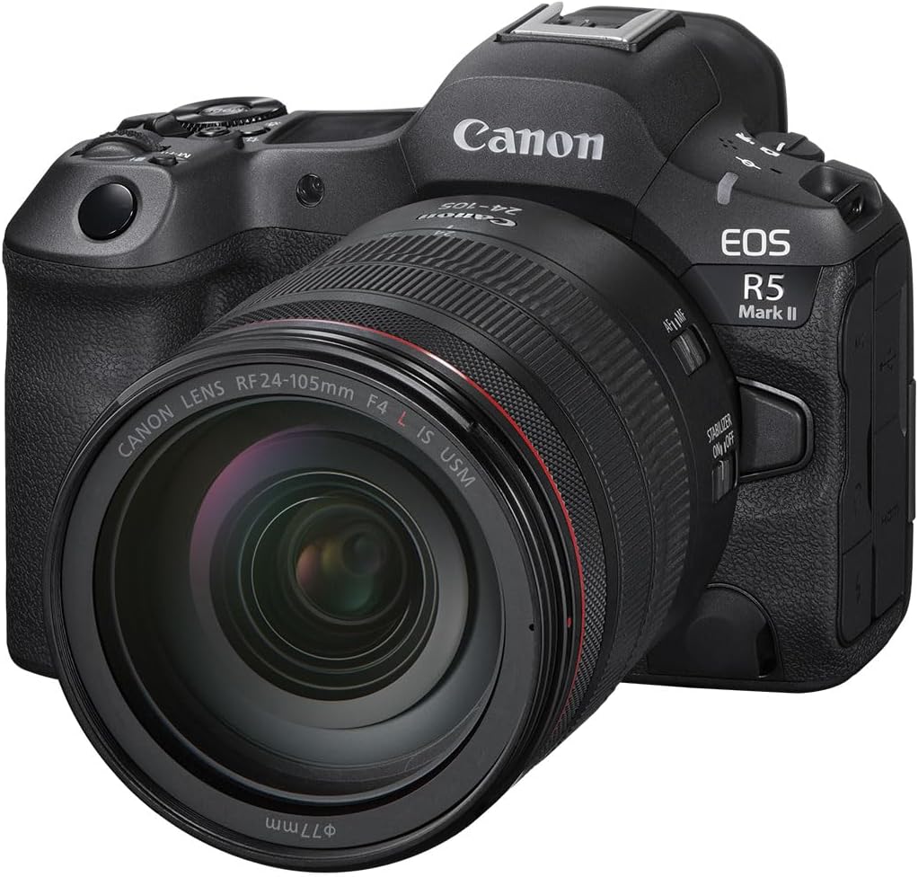 Canon Cameras & Photo:Lenses & Filters:Lenses Canon EOS R5 Mark II Mirrorless Camera w/ 24-105mm f/4 Lens