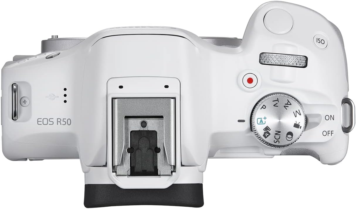 Canon Cameras & Photo:Lenses & Filters:Lenses Canon EOS R50 Mirrorless Camera (White)