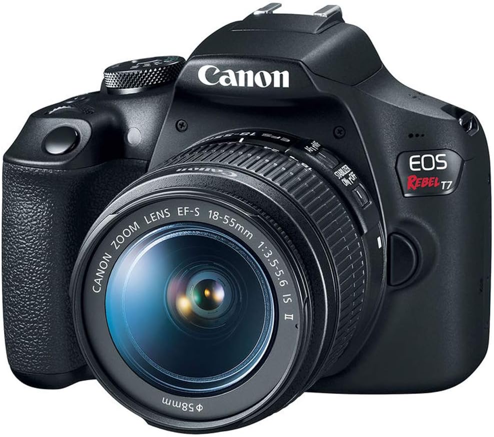 Canon Cameras & Photo:Lenses & Filters:Lenses Canon EOS Rebel T7 DSLR Camera with 18-55mm Lens