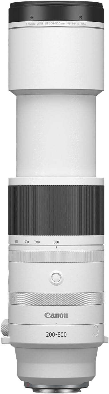 Canon Cameras & Photo:Lenses & Filters:Lenses Canon RF 200-800mm f/6.3-9 IS USM Lens (White)