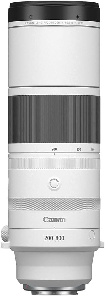 Canon Cameras & Photo:Lenses & Filters:Lenses Canon RF 200-800mm f/6.3-9 IS USM Lens (White)