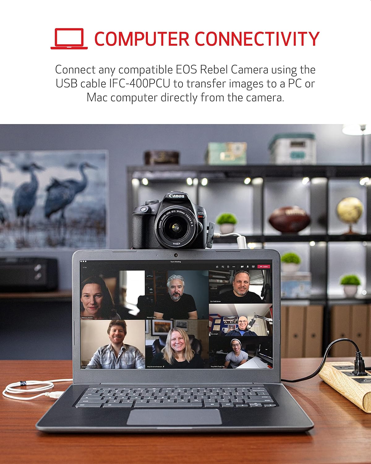 Canon Cameras & Photo:Lenses & Filters:Lenses EOS Webcam Accessories Starter Kit for Select EOS Rebel Cameras