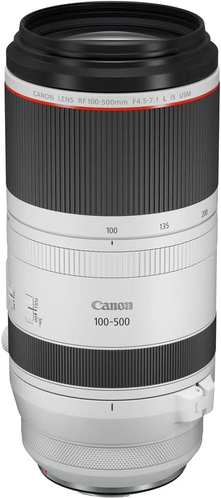 Canon Canon RF 100-500mm f/4.5-7.1 L IS USM Lens (White)