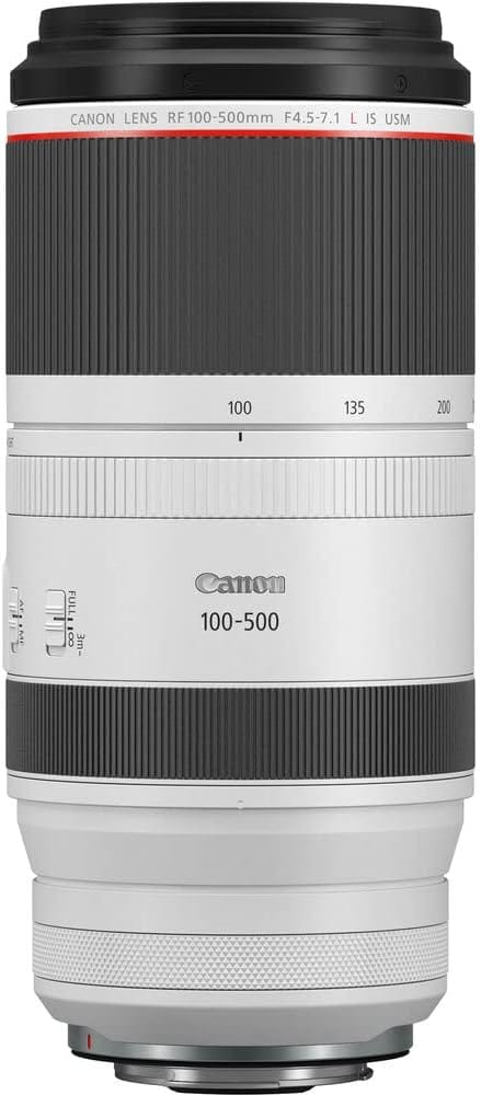 Canon Canon RF 100-500mm f/4.5-7.1 L IS USM Lens (White)