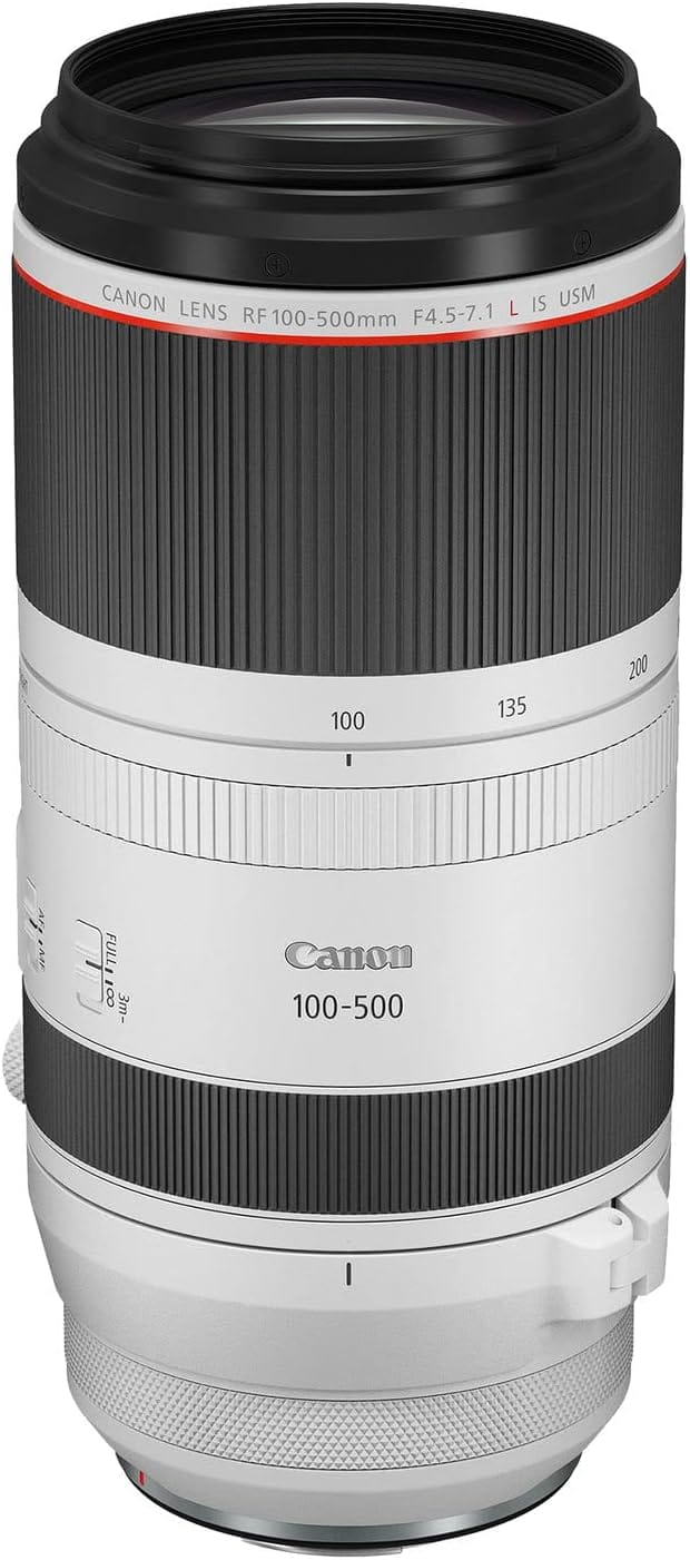 Canon Canon RF 100-500mm f/4.5-7.1 L IS USM Lens (White)