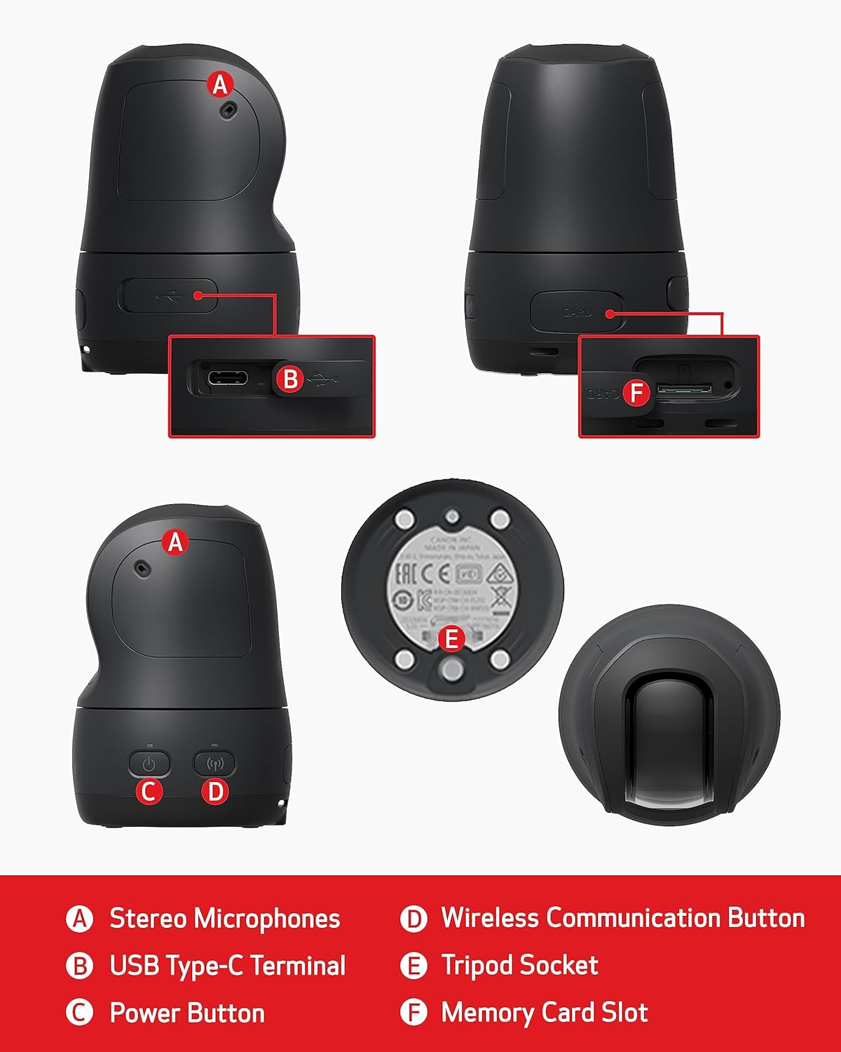 Canon Electronics > Camera & Optics > Cameras > Video Cameras Canon PowerShot PICK PTZ Camera (Black)