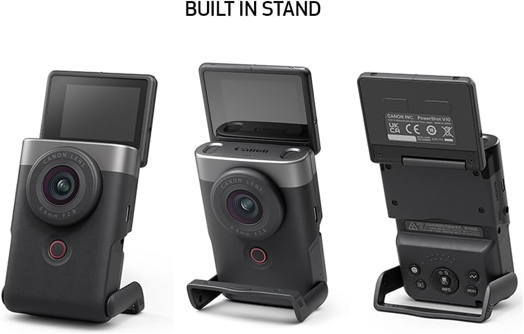 Canon Electronics > Camera & Optics > Cameras > Video Cameras Canon PowerShot V10 Vlog Camera (Black)