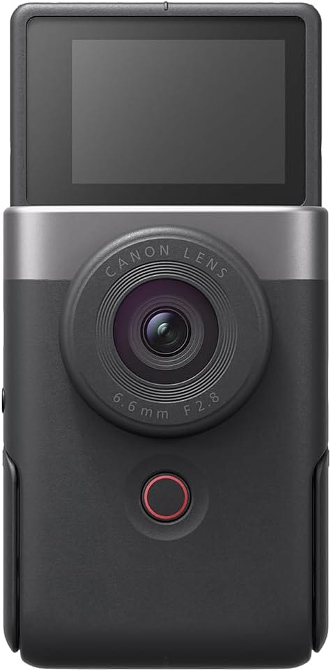 Canon Electronics > Camera & Optics > Cameras > Video Cameras Canon PowerShot V10 Vlog Camera (Silver)