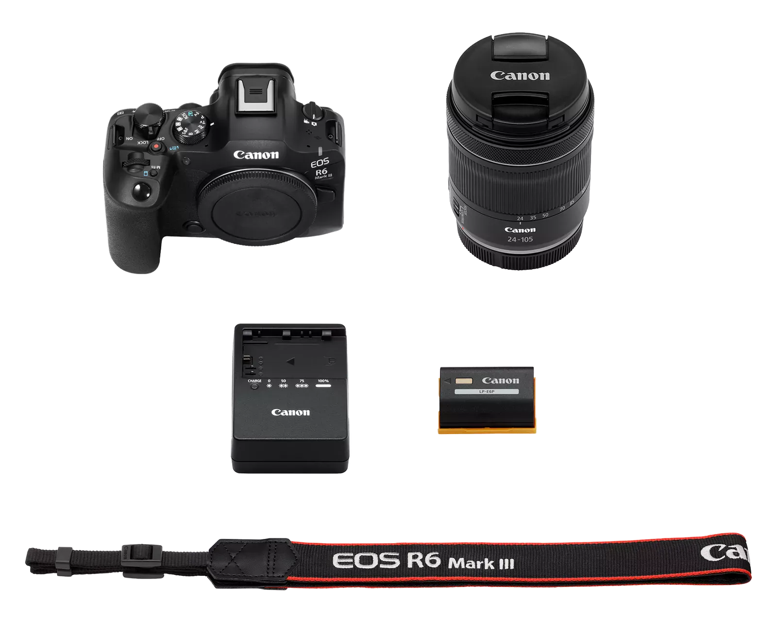 Canon EOS R6 Mark III Mirrorless Camera with RF24-105mm F4-7.1 IS STM Lens Kit