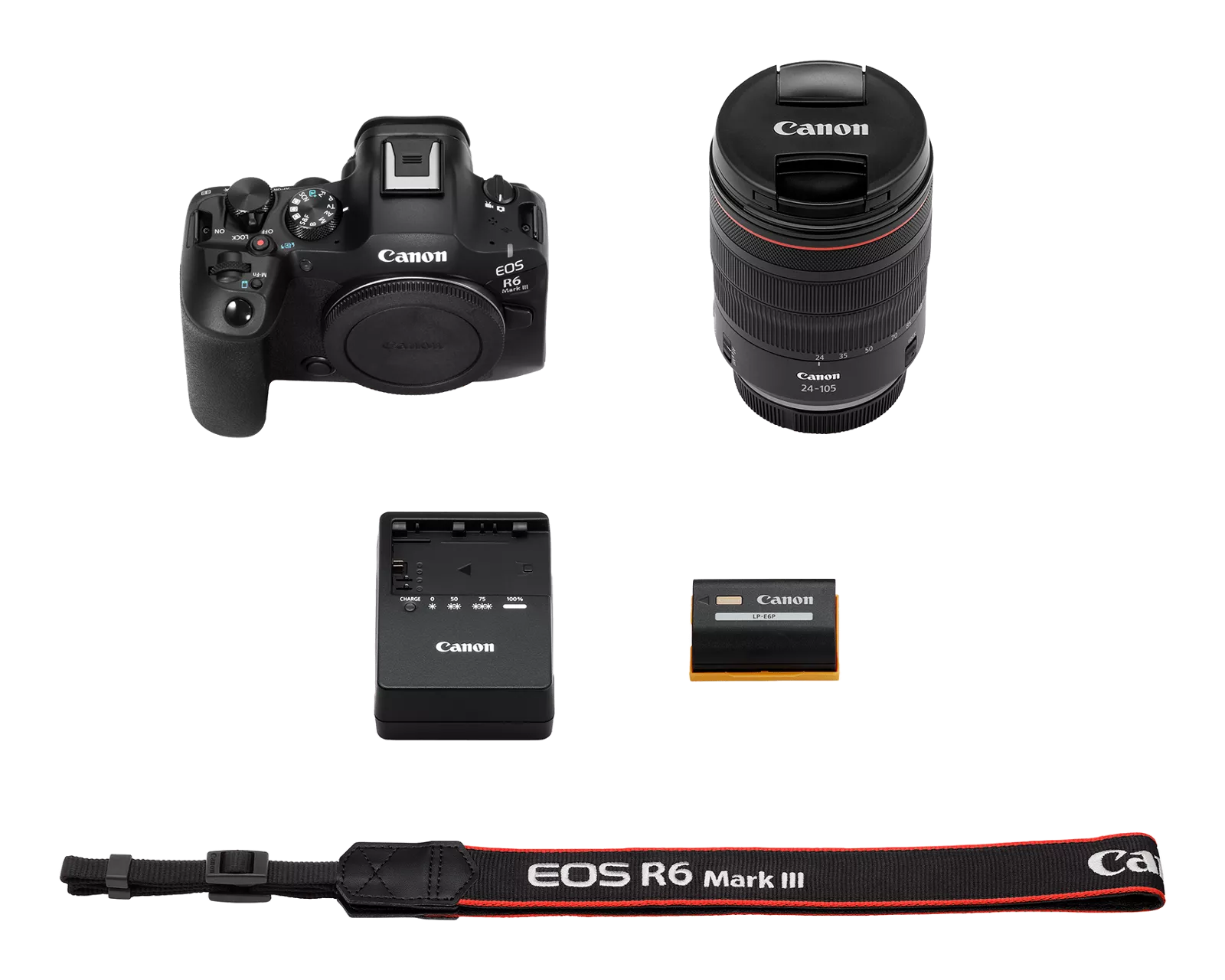 Canon EOS R6 Mark III Mirrorless Camera with RF24-105mm F4 L IS USM Lens Kit