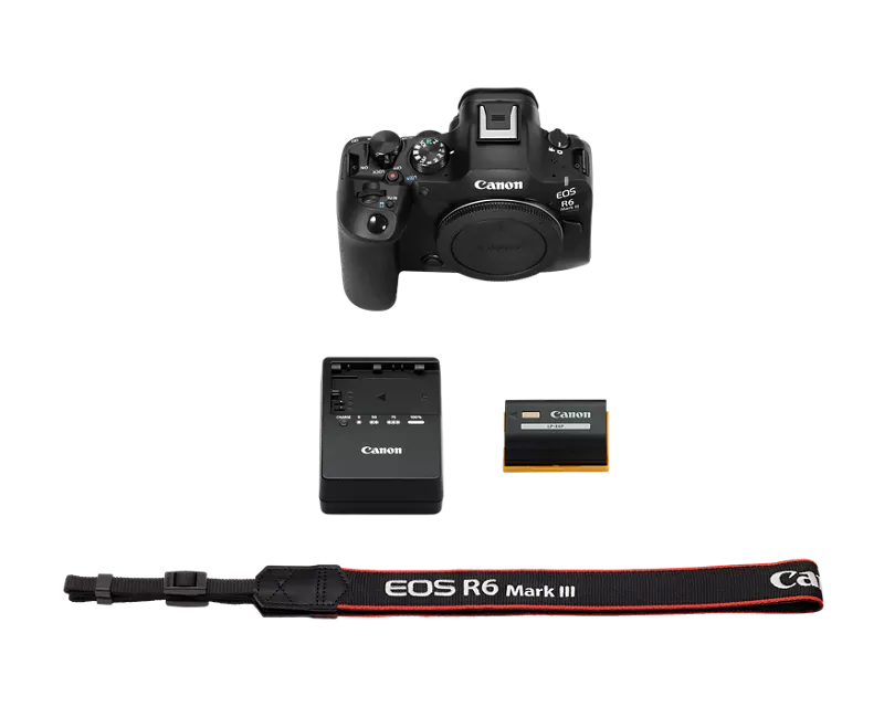 Canon EOS R6 Mark III Mirrorless Camera with Stop Motion Animation Firmware Kit