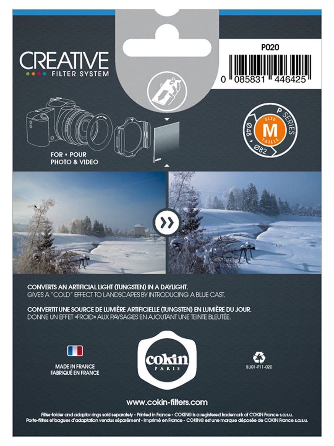 Cokin Cokin P020 Filter, P, Blue (80A)