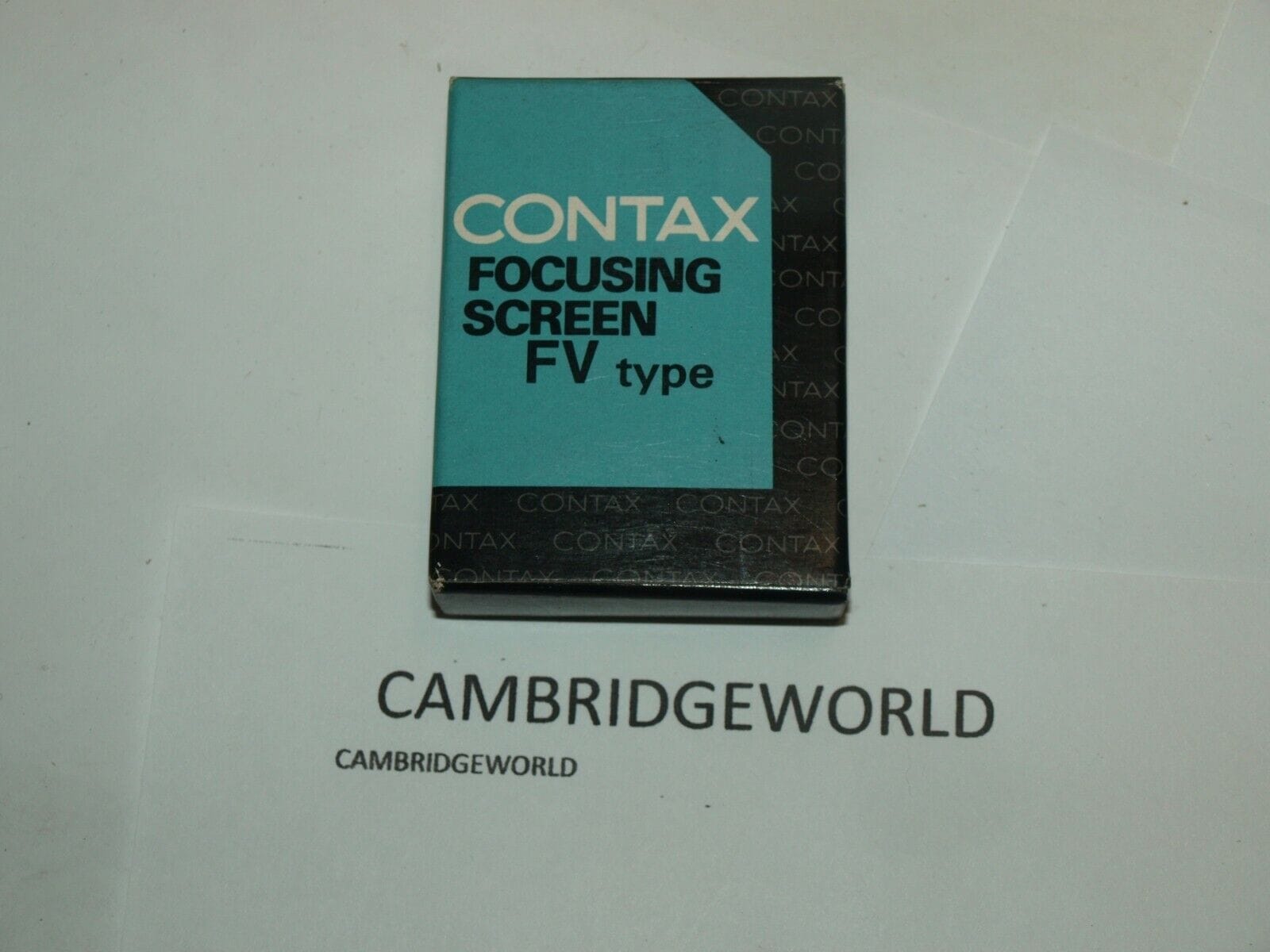 Contax Cameras & Photo:Camera, Drone & Photo Accessories:Viewfinders & Eyecups Contax RTS III Focusing Screen FV 2 FV -2  in original factory box NEW old stock
